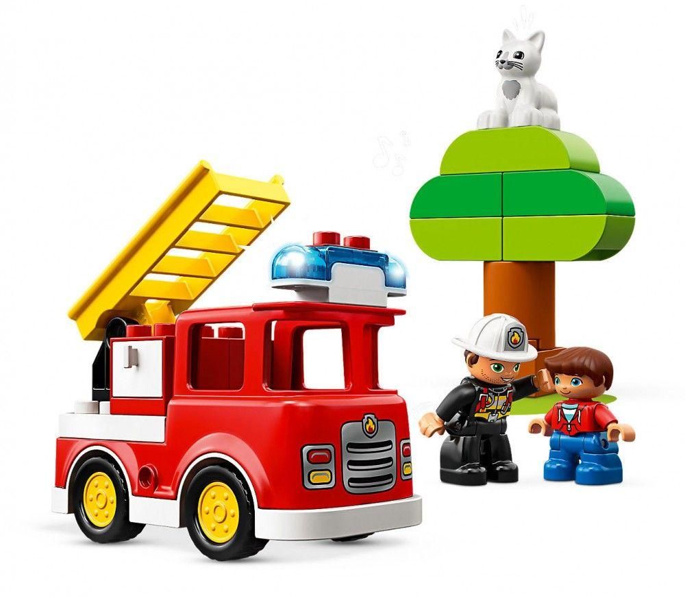 Lego Duplo - Le Camion De Pompiers - 10901 - 4