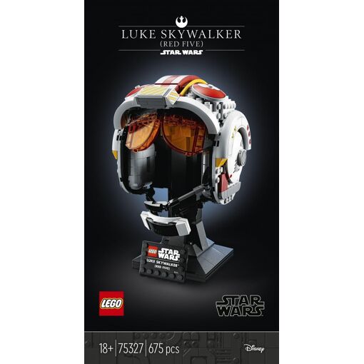 Lego 75327 - Le Casque Red Five De Luke Skywalker - 3