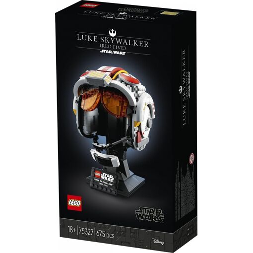 Lego 75327 - Le Casque Red Five De Luke Skywalker - 4