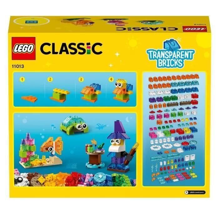 Lego Classic - Briques Transparentes Cr�atives - 11013 - 5