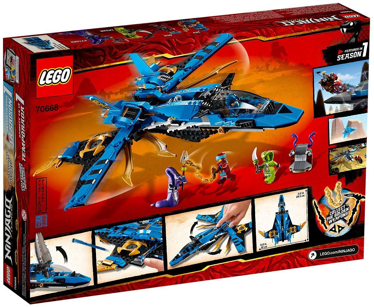 Lego Ninjago - Le Supersonic De Jay - 70668 - 2