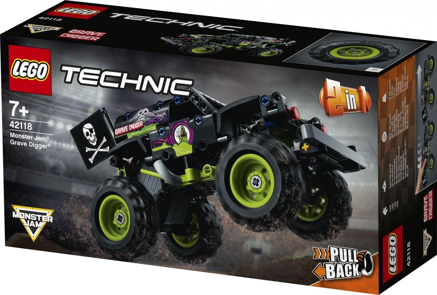 Lego Technic - Monster Jam Grave Digger - 42118 - 4