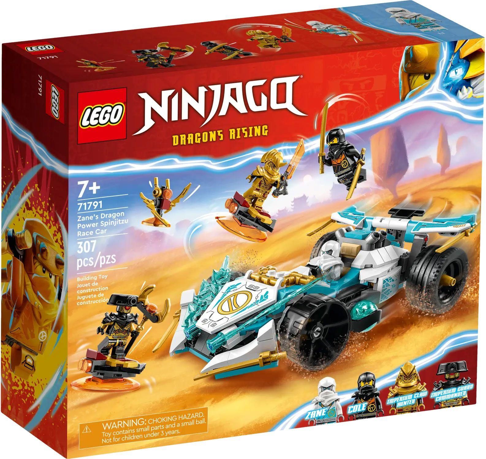 Lego Ninjago - La Voiture De Course Spinjitzu : Le Pouvoir Du Dragon De Zan...