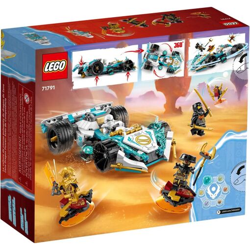 Lego Ninjago - La Voiture De Course Spinjitzu : Le Pouvoir Du Dragon De Zan... - 2
