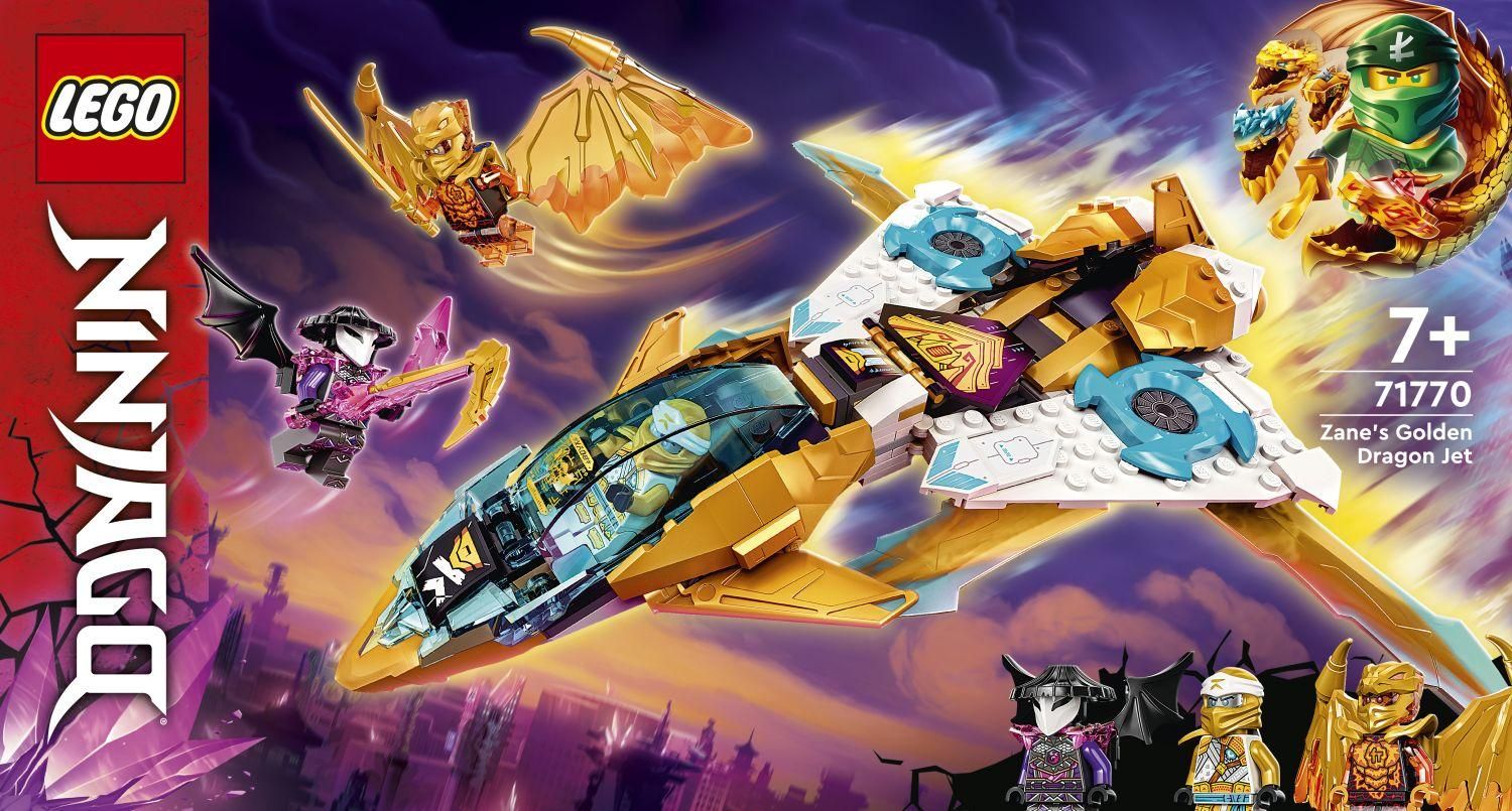 Lego Ninjago - Le Jet Dragon D'or De Zane - 71770 - 3