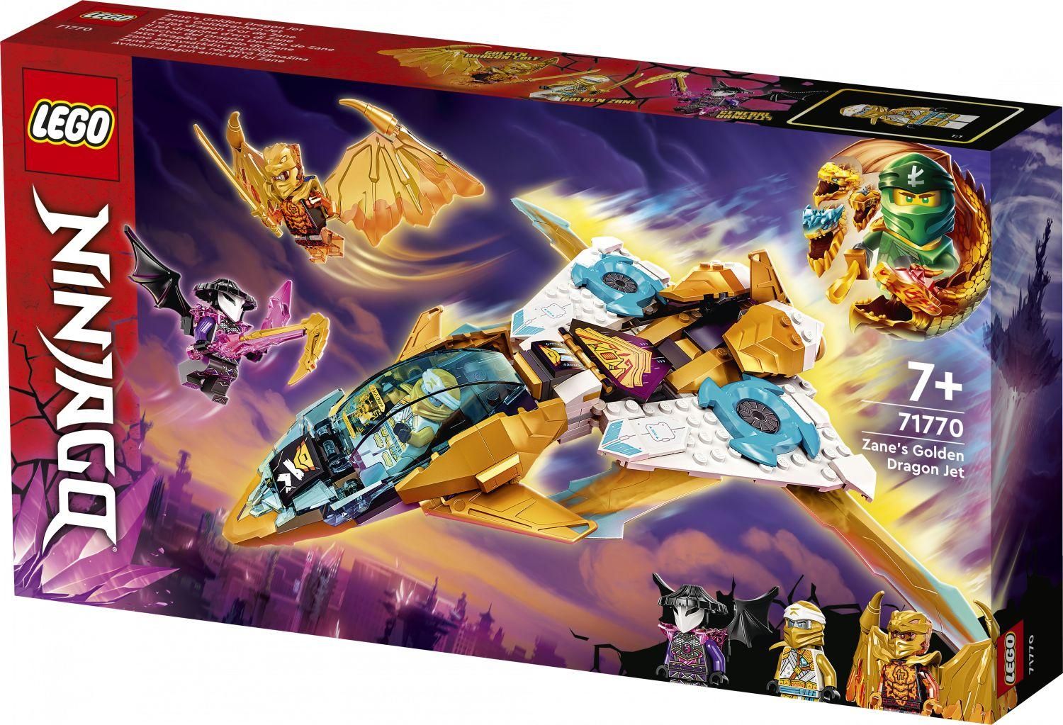 Lego Ninjago - Le Jet Dragon D'or De Zane - 71770 - 4