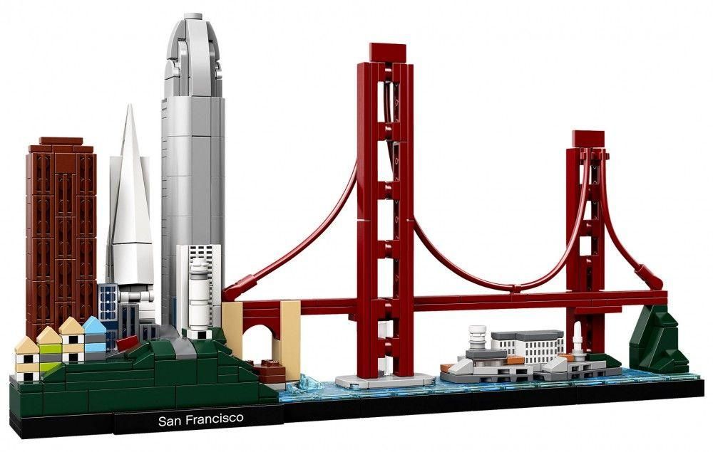 Lego Architecture - San Francisco, California, Usa - 21043 - 3