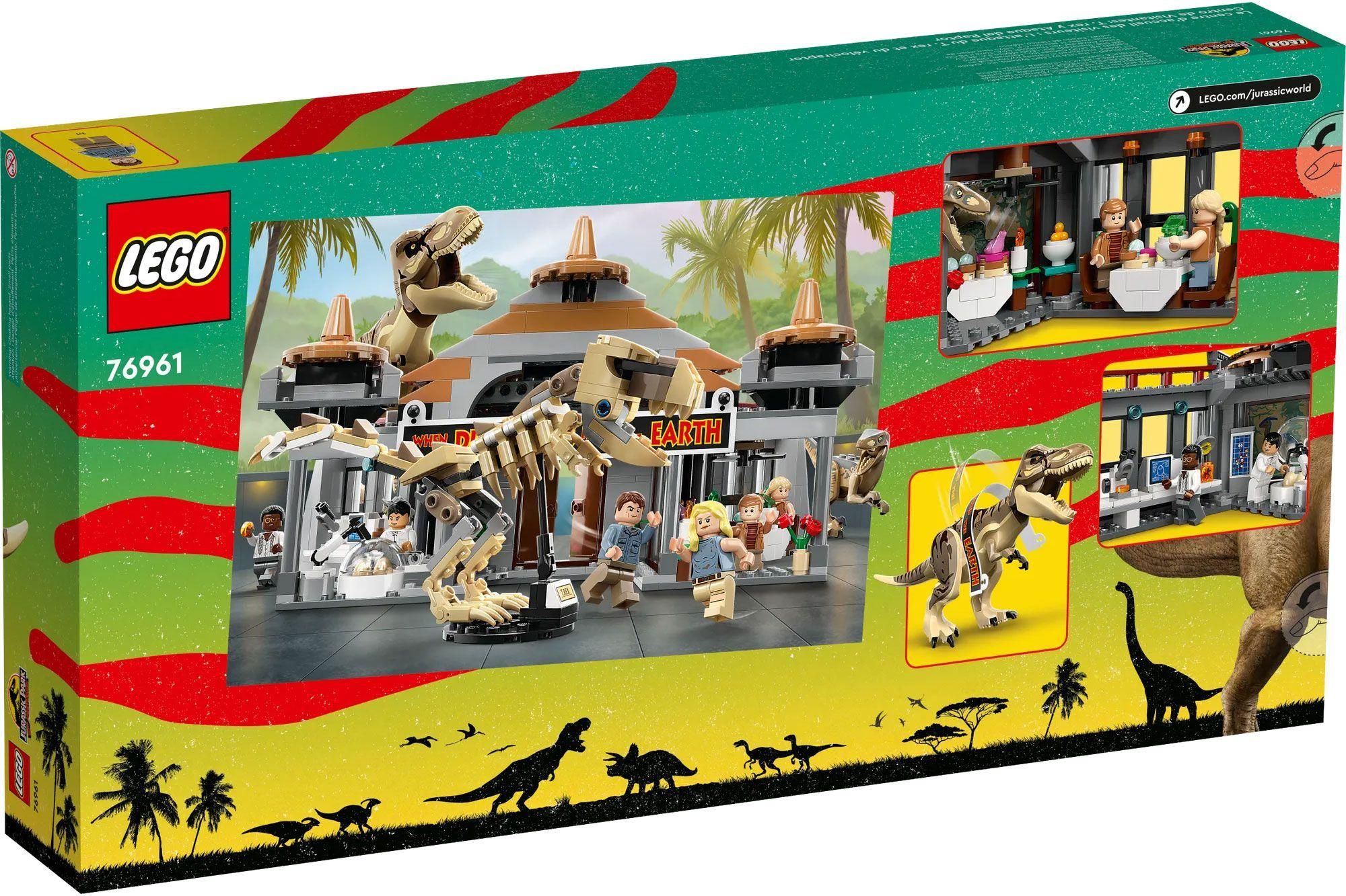 Lego Jurassic World - Le Centre Des Visiteurs : L'attaque Du T. Rex Et Du V... - 2