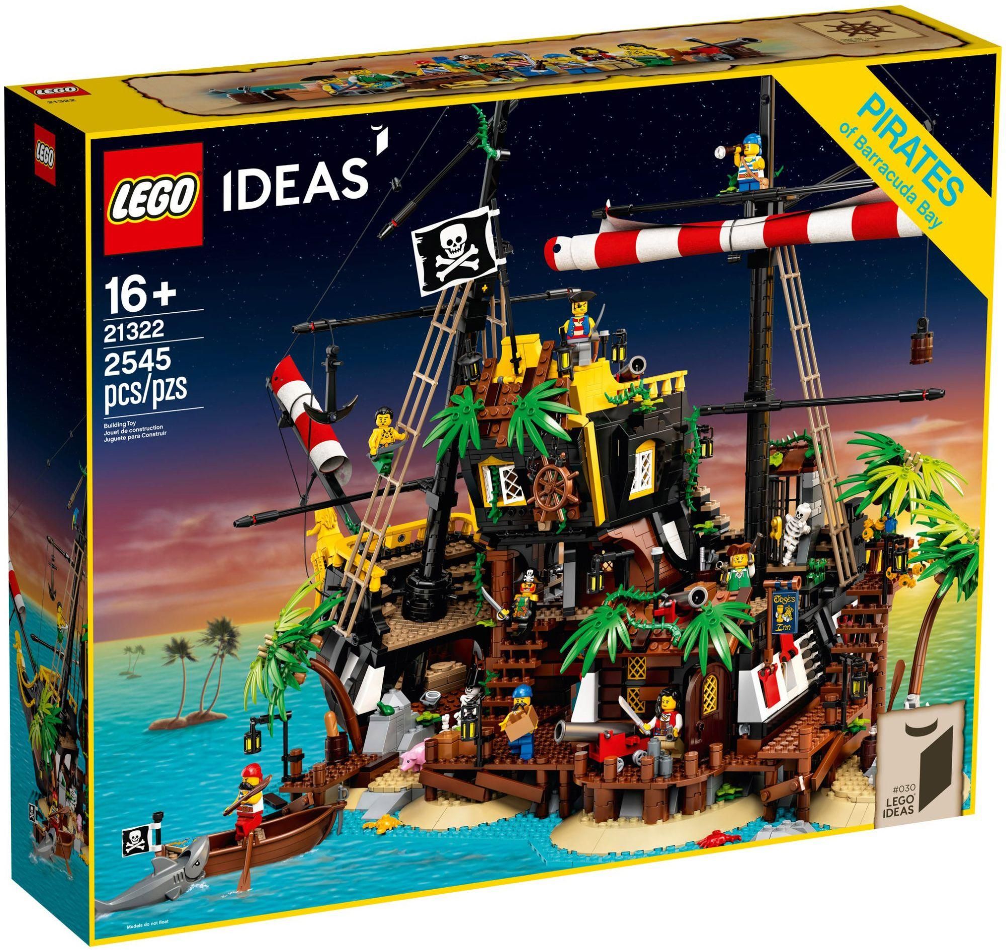 Lego Ideas - Les Pirates De La Baie De Barracuda - 21322