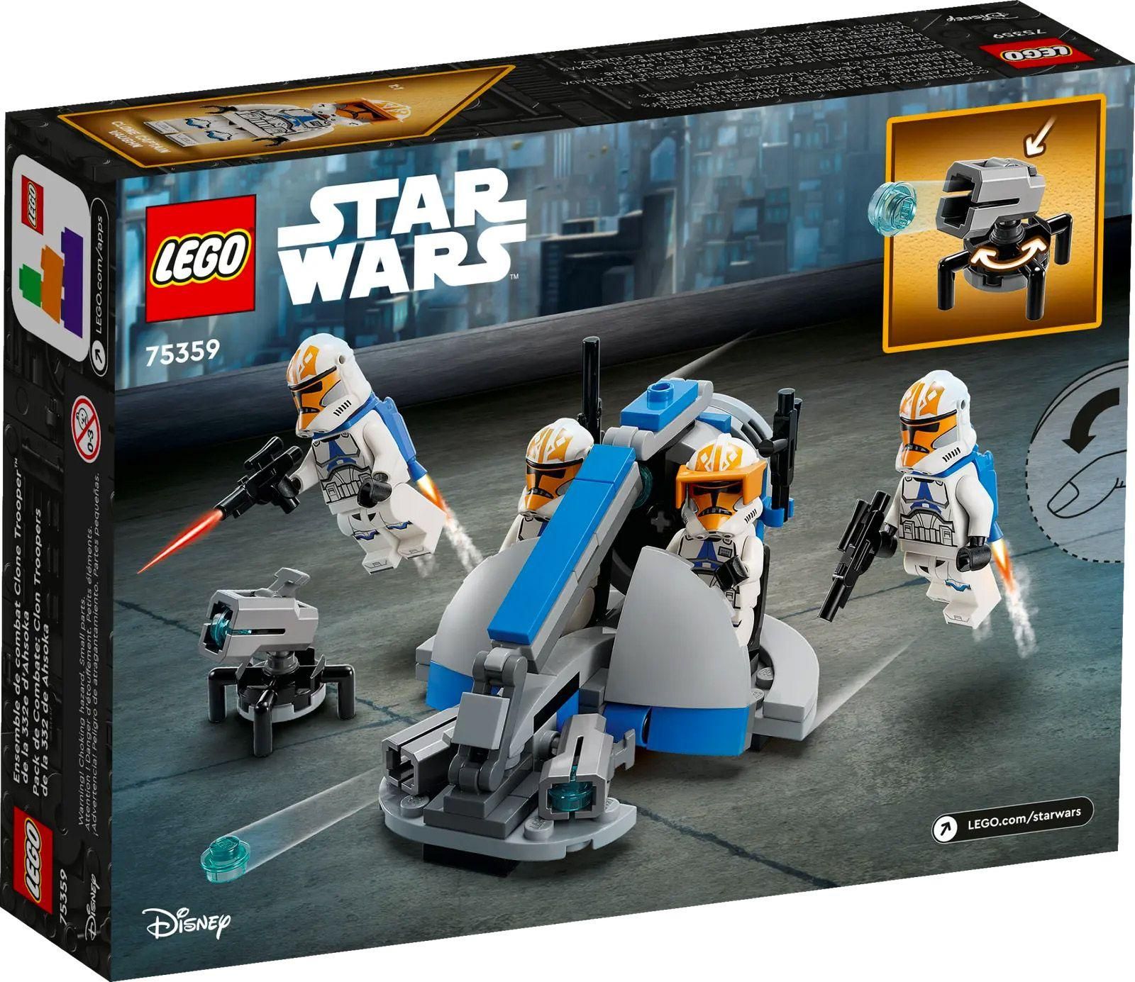 Lego Star Wars - Pack De Combat Des Clone Troopers De La 332e Compagnie D'a... - 2