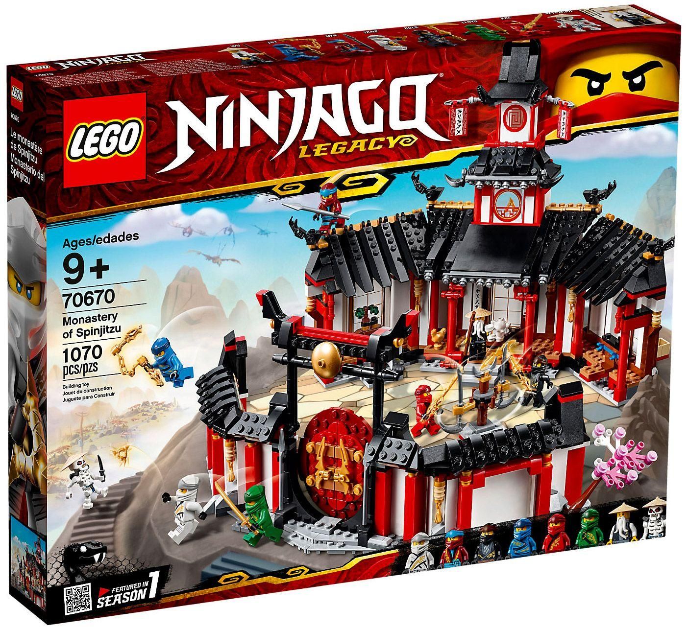 Lego Ninjago - Le Monast�re De Spinjitzu - 70670