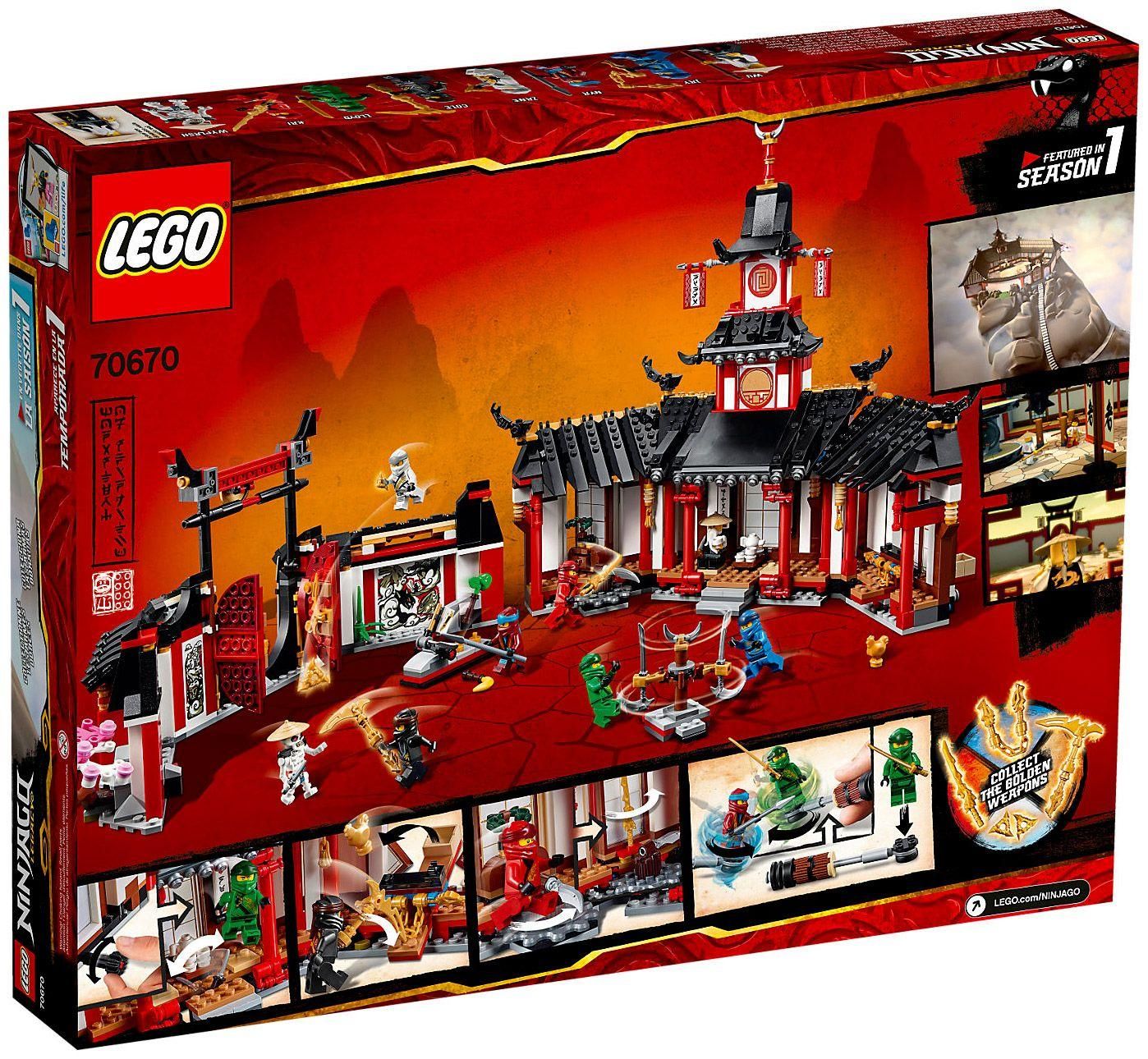 Lego Ninjago - Le Monast�re De Spinjitzu - 70670 - 2