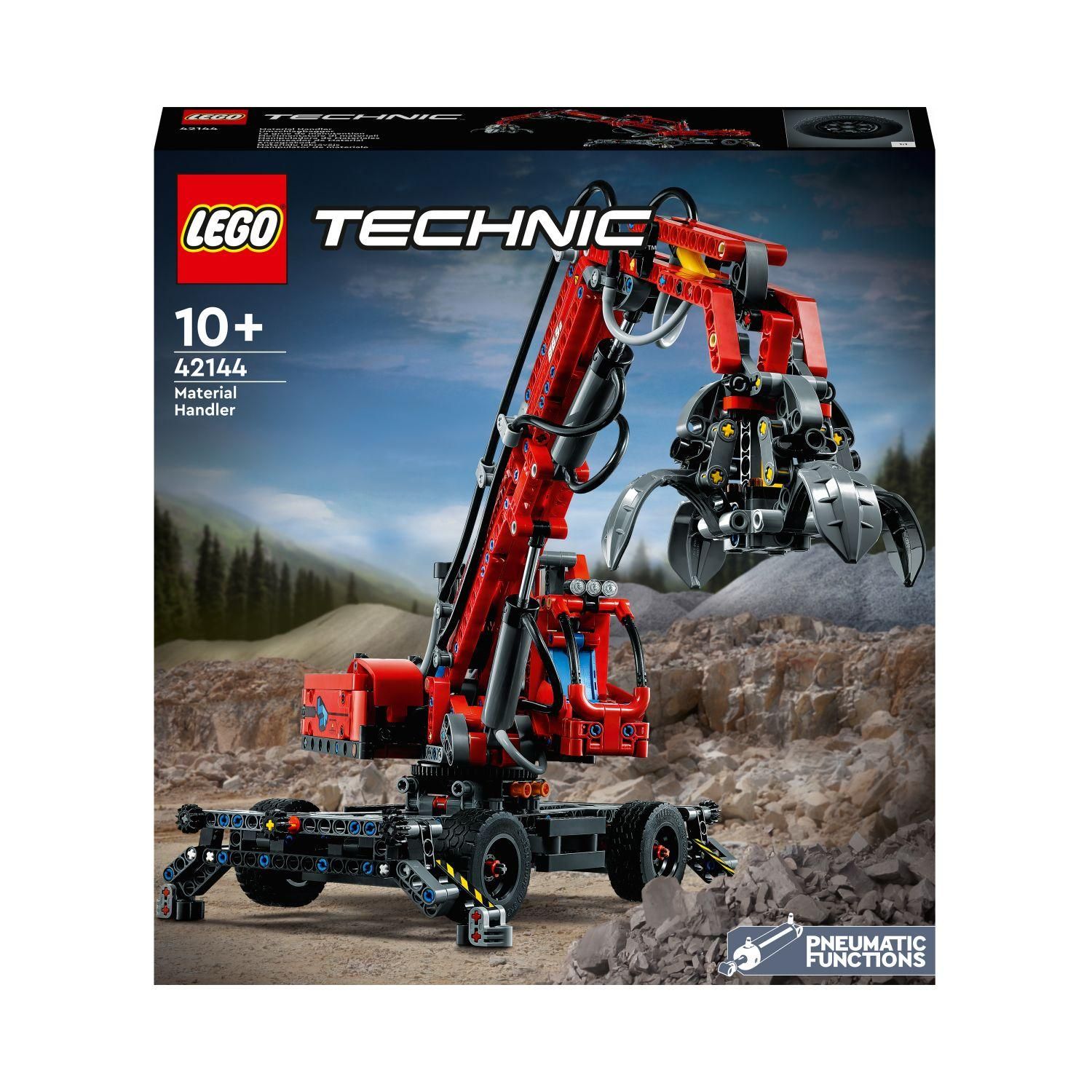 Lego Technic - La Grue De Manutention - 42144