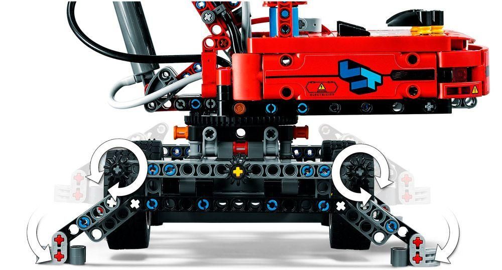 Lego Technic - La Grue De Manutention - 42144 - 7