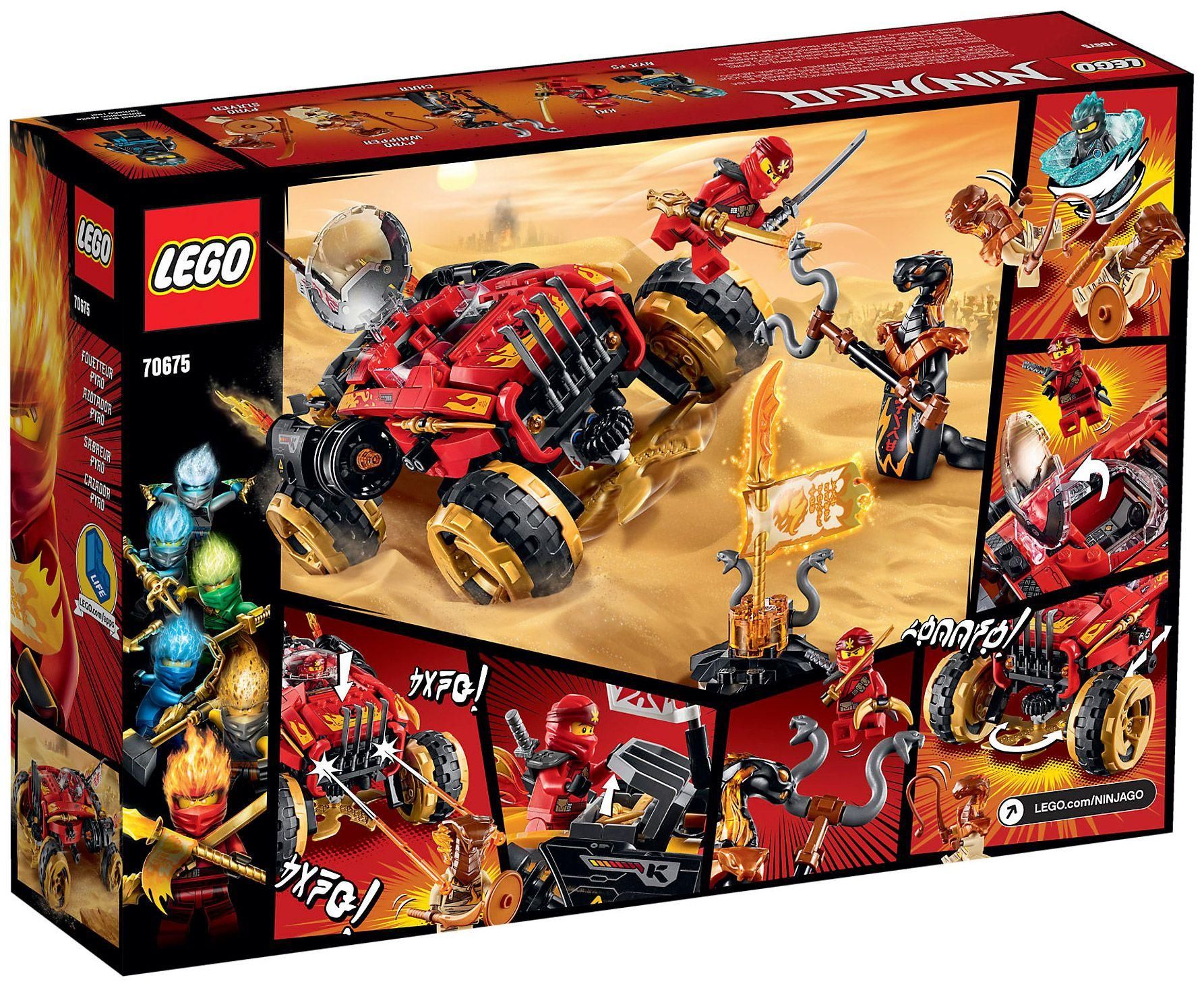 Lego Ninjago - Le 4x4 Katana - 70675 - 2