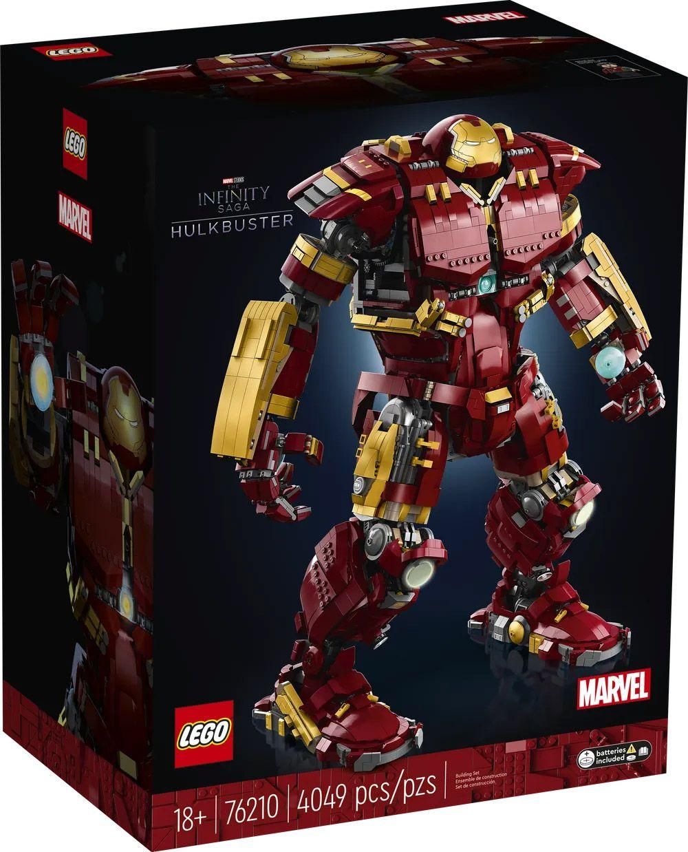 Lego Marvel - L'armure Hulkbuster? - 76210