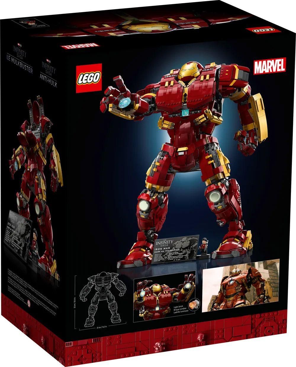 Lego Marvel - L'armure Hulkbuster? - 76210 - 2
