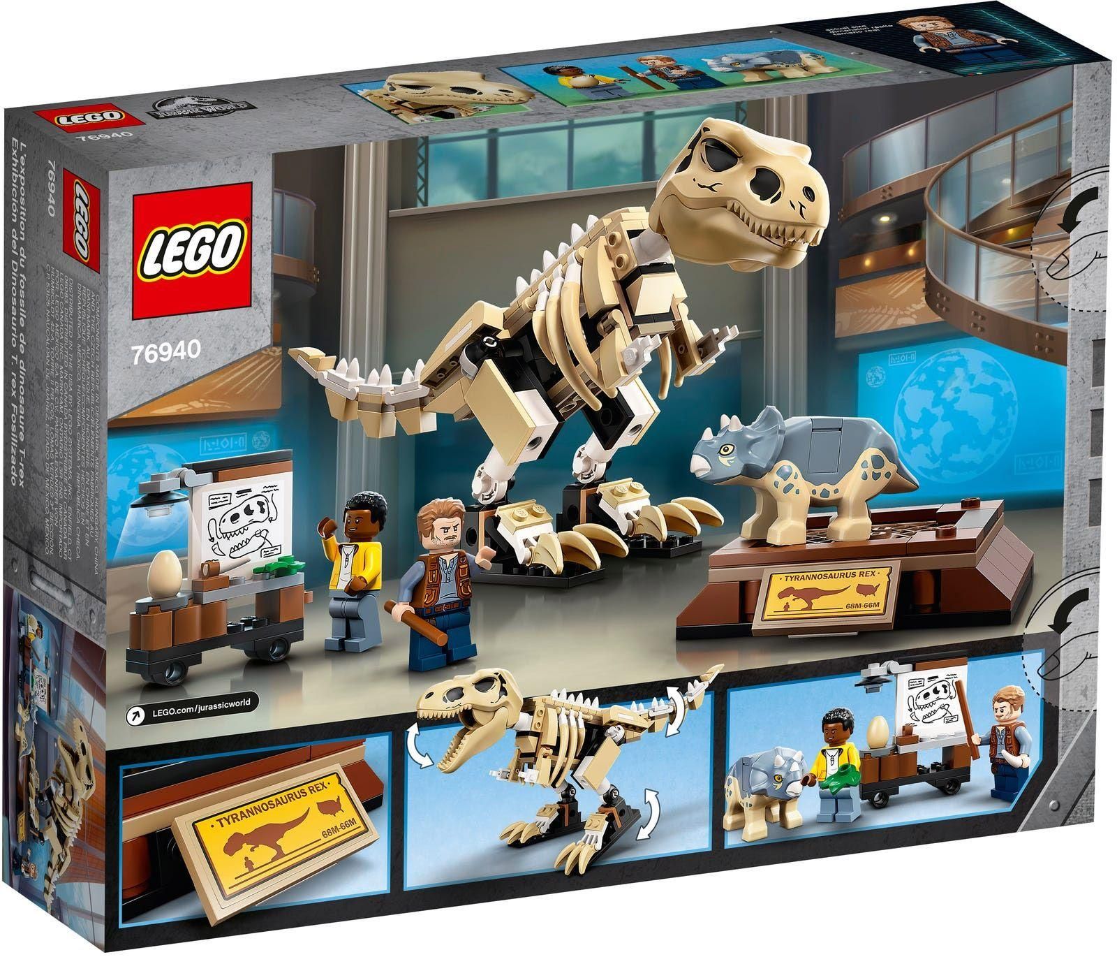 Lego Jurassic World - L'exposition Du Fossile Du T. Rex - 76940 - 2