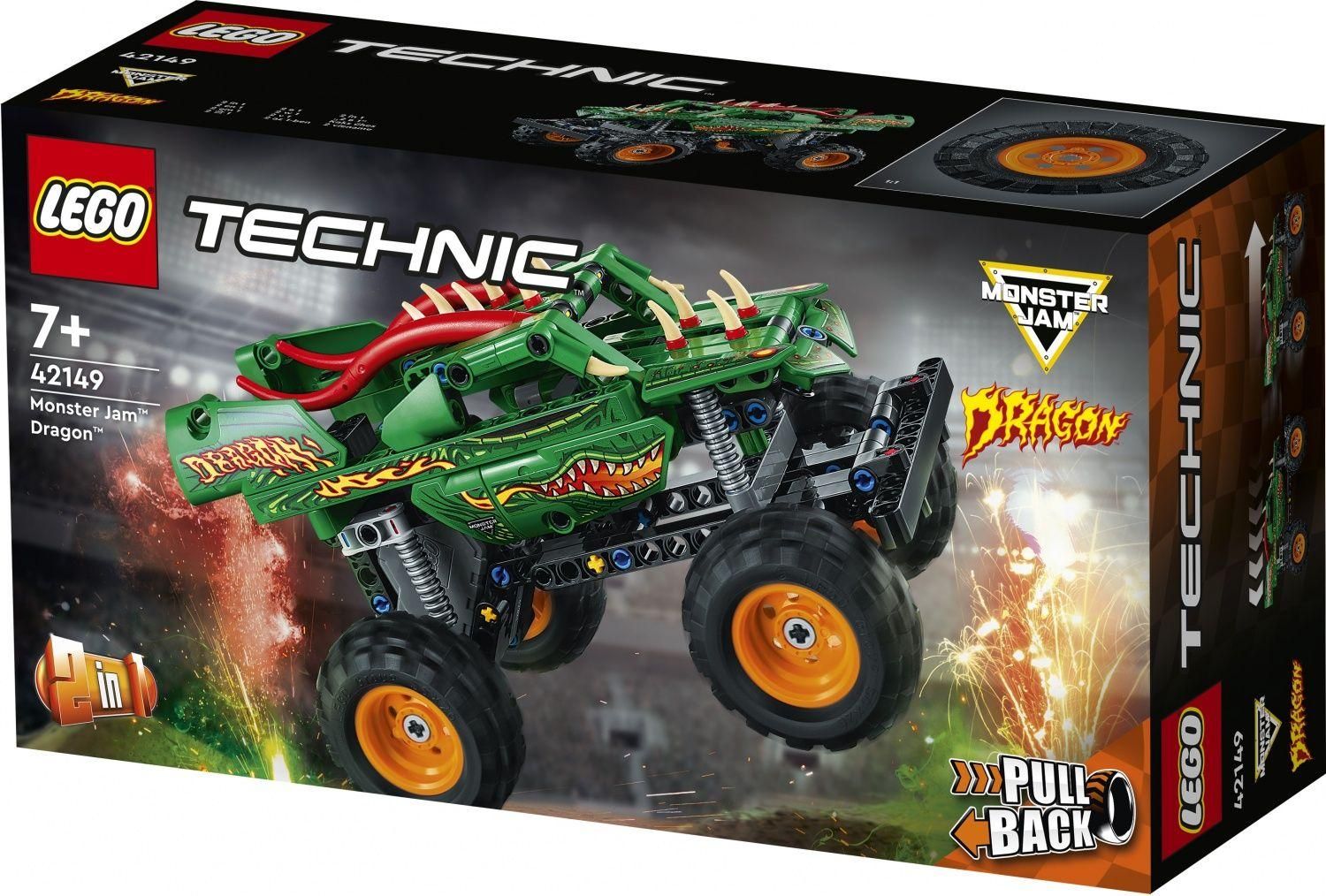 Lego Technic - Monster Jam Dragon - 42149 - 3