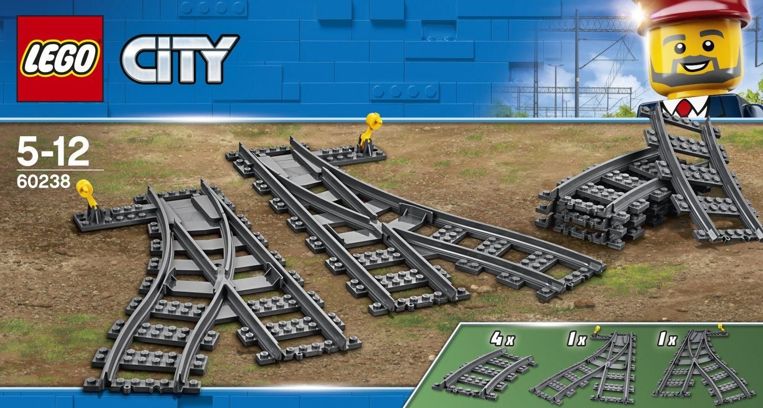 Lego City - Les Aiguillages - 60238 - 3