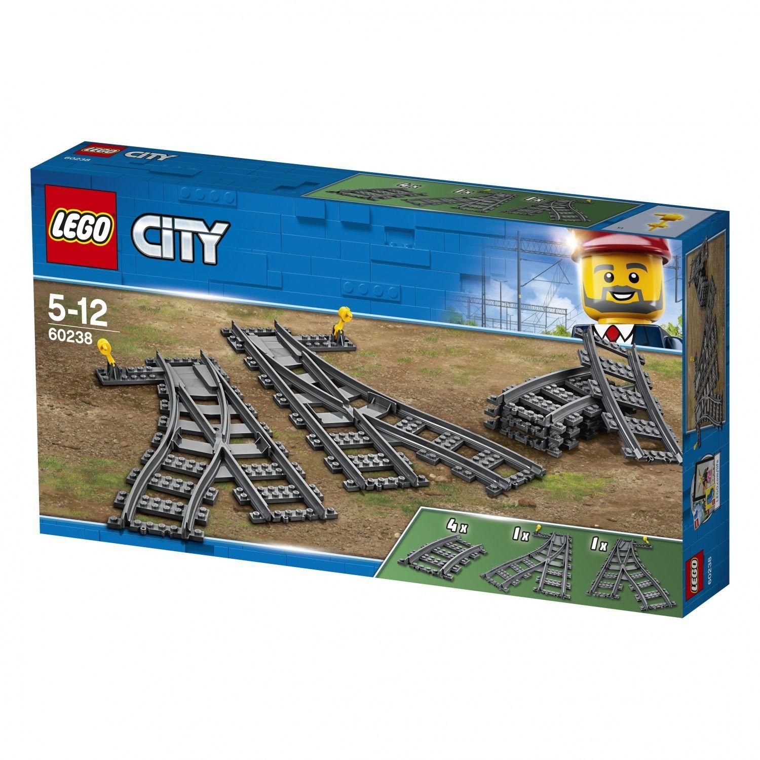 Lego City - Les Aiguillages - 60238 - 4