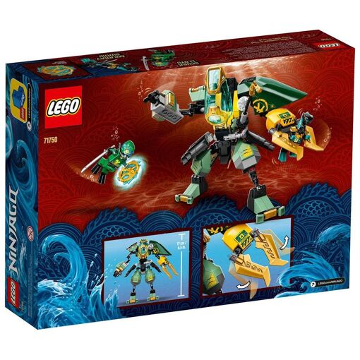 Lego Ninjago - Le Robot Hydro De Lloyd - 71750 - 2