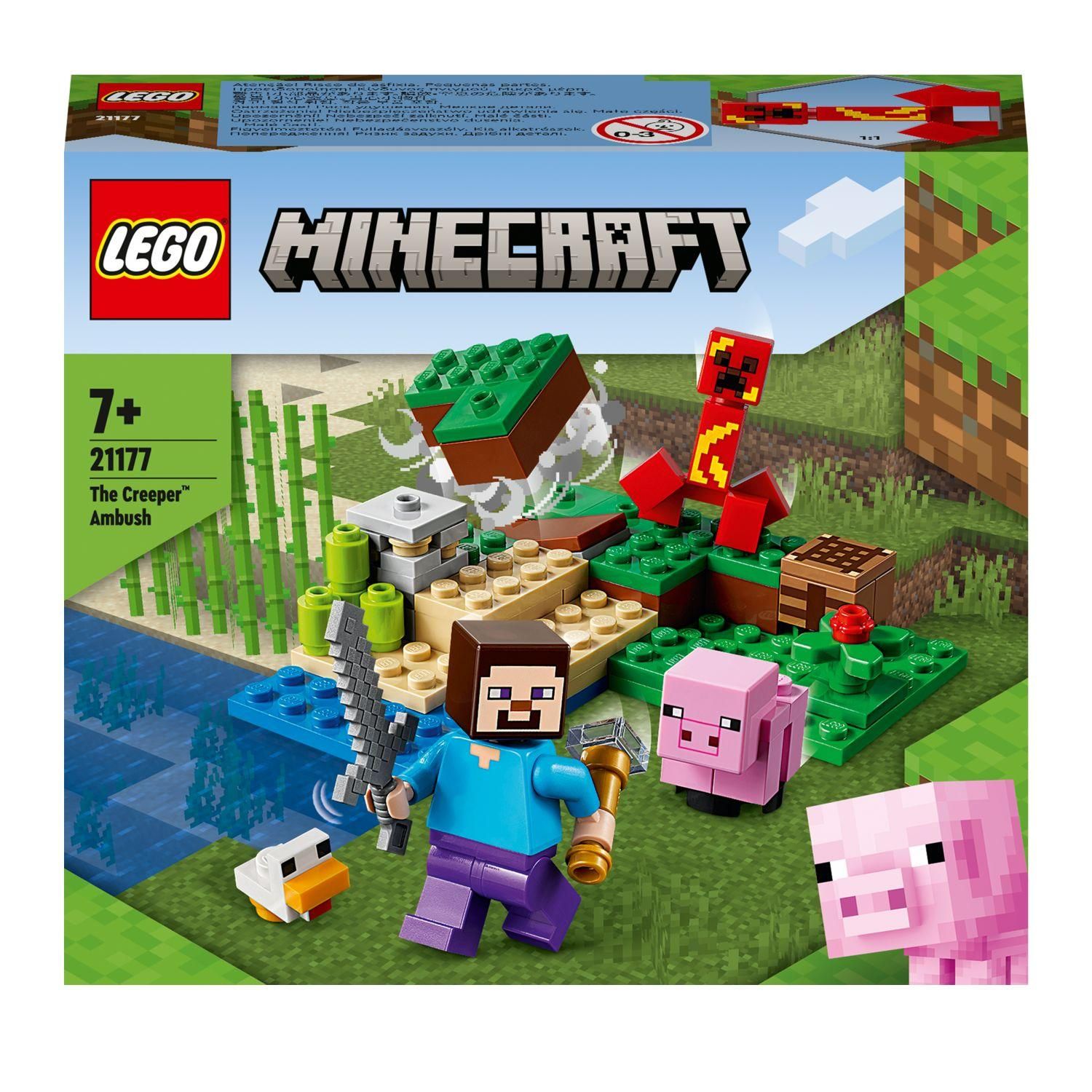 Lego Minecraft - L'embuscade Du Creeper - 21177