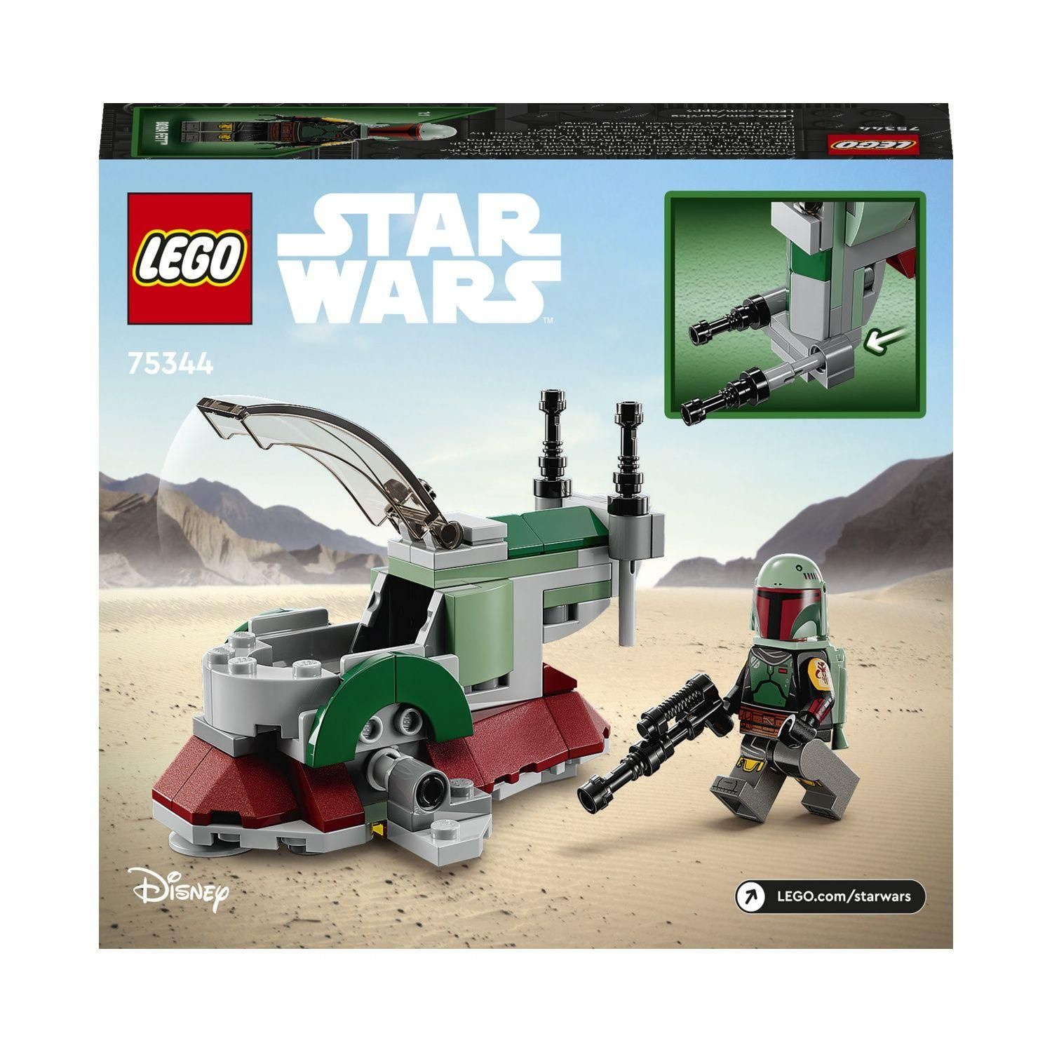 Lego Star Wars - Le Vaisseau De Boba Fett Microfighter - 75344 - 2