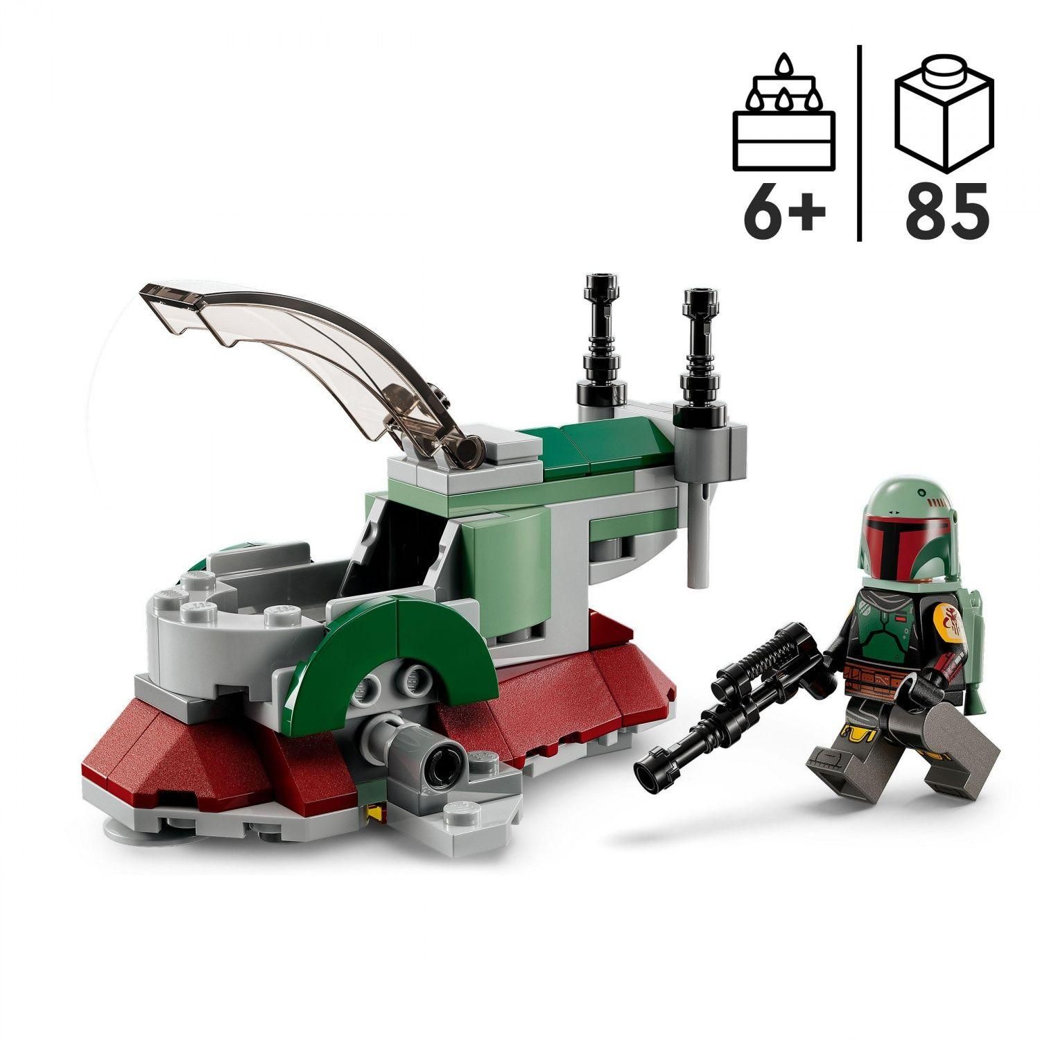 Lego Star Wars - Le Vaisseau De Boba Fett Microfighter - 75344 - 4