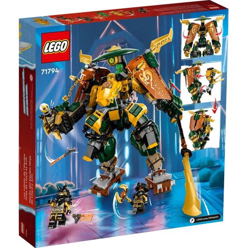 Lego Ninjago - L'�quipe De Robots Des Ninjas Lloyd Et Arin - 71794 - 2