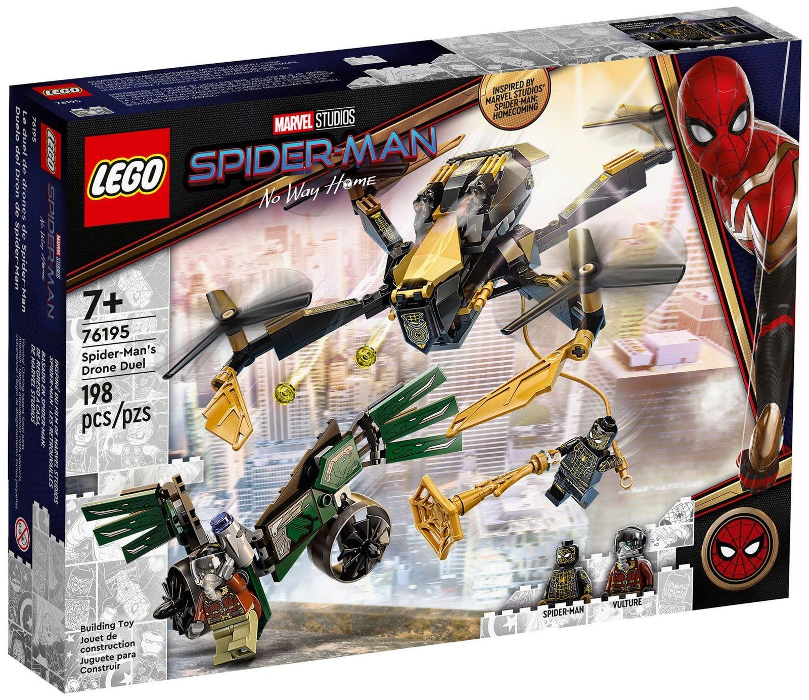 Lego Marvel - Le Drone De Duel De Spider-Man - 76195