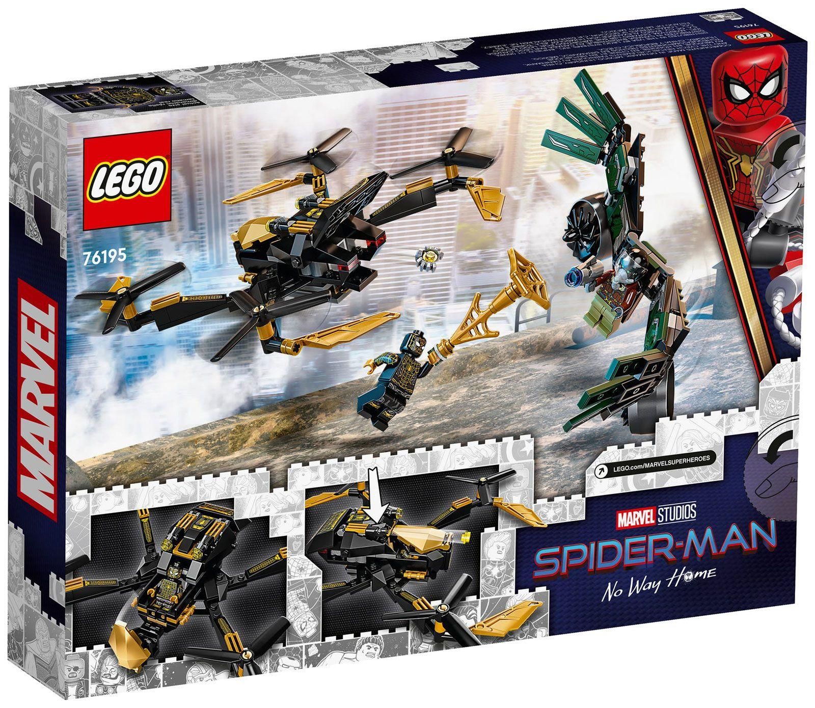 Lego Marvel - Le Drone De Duel De Spider-Man - 76195 - 2