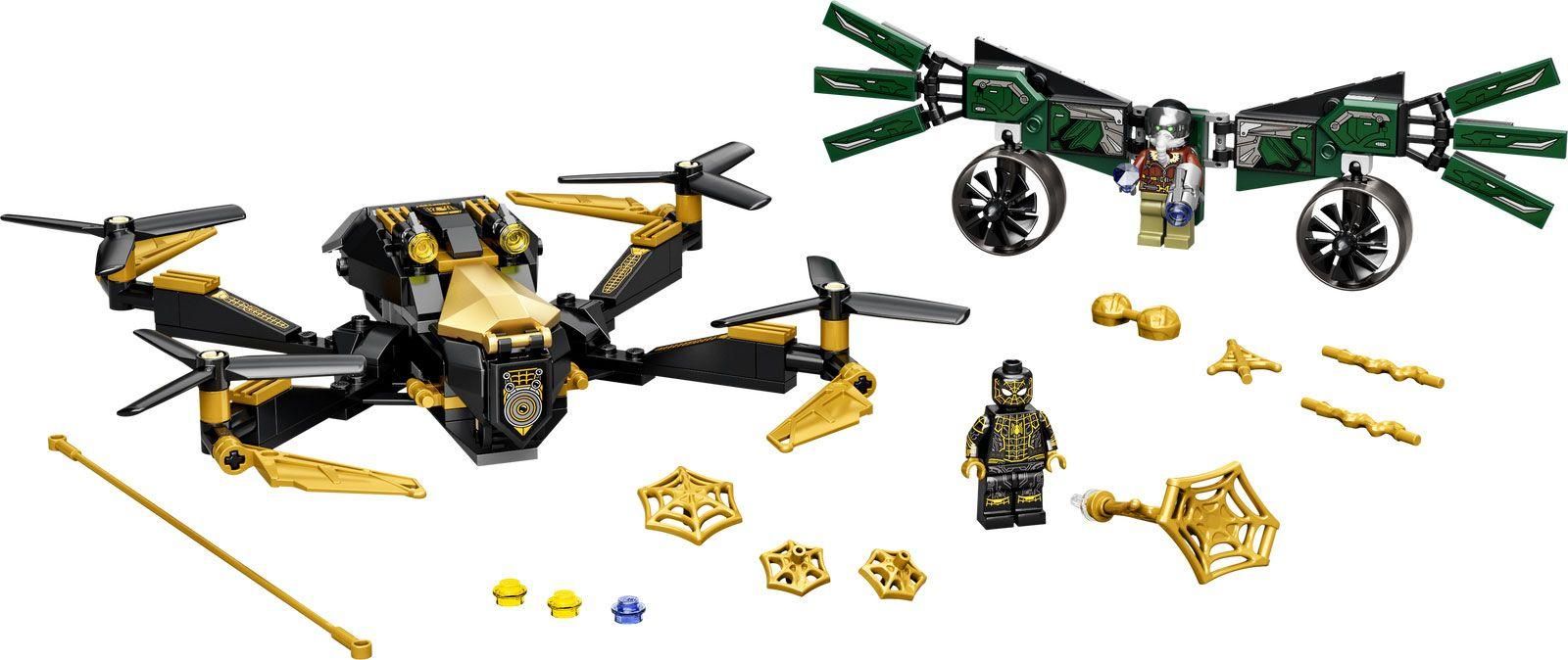 Lego Marvel - Le Drone De Duel De Spider-Man - 76195 - 3