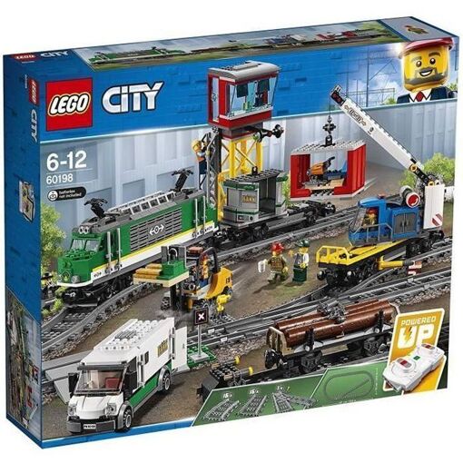 Lego City - Le Train De Marchandises T�l�command� - 60198
