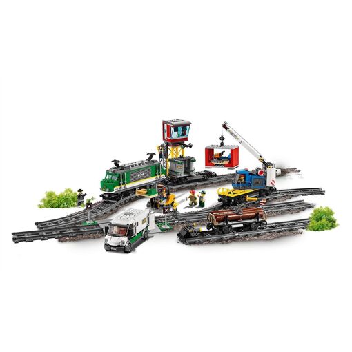 Lego City - Le Train De Marchandises T�l�command� - 60198 - 5