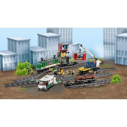 Lego City - Le Train De Marchandises Télécommandé - 60198 - 8