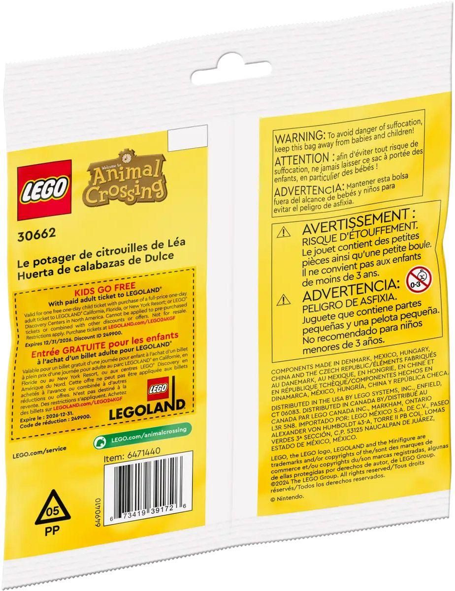 Lego Animal Crossing - Le Potager De L�a (Polybag) - 30662 - 2