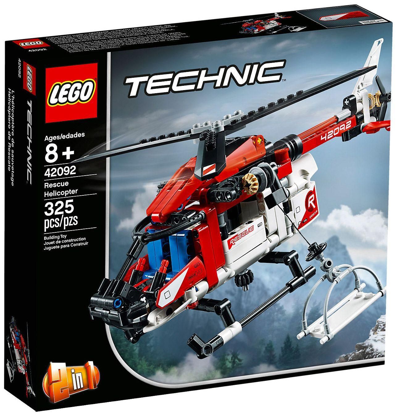 Lego Technic - L'h�licopt�re De Secours - 42092