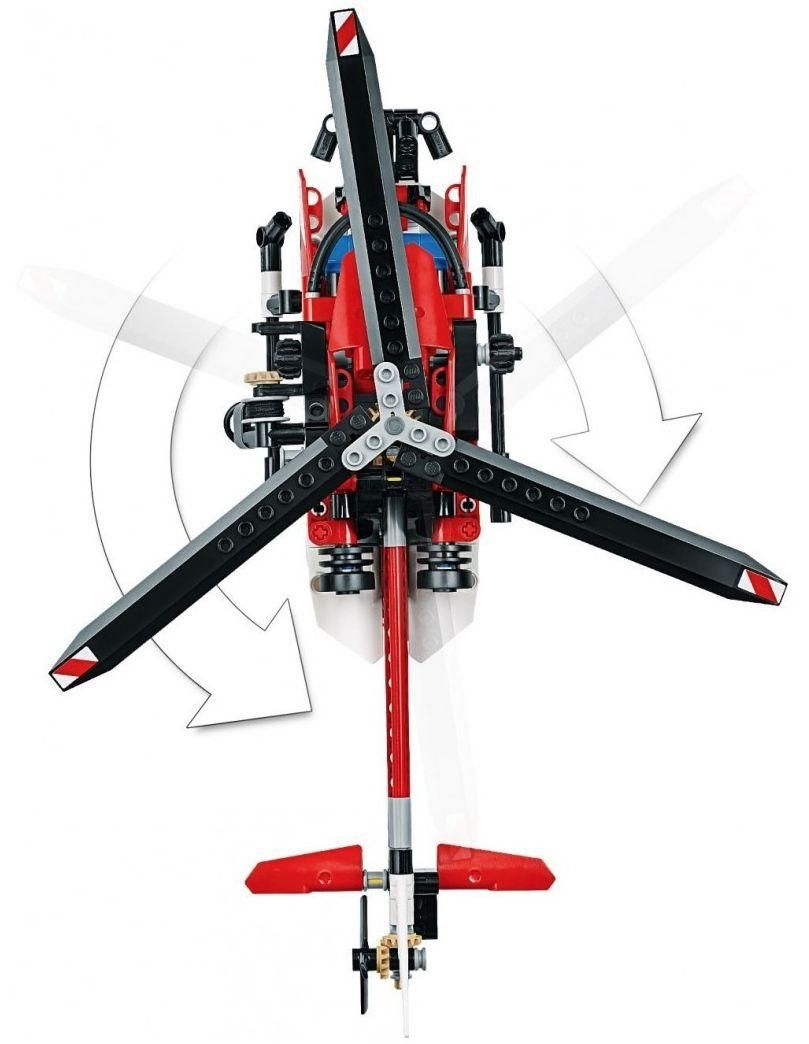 Lego Technic - L'hélicoptère De Secours - 42092 - 8