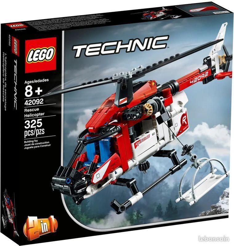 Lego Technic - L'h�licopt�re De Secours - 42092 - 9
