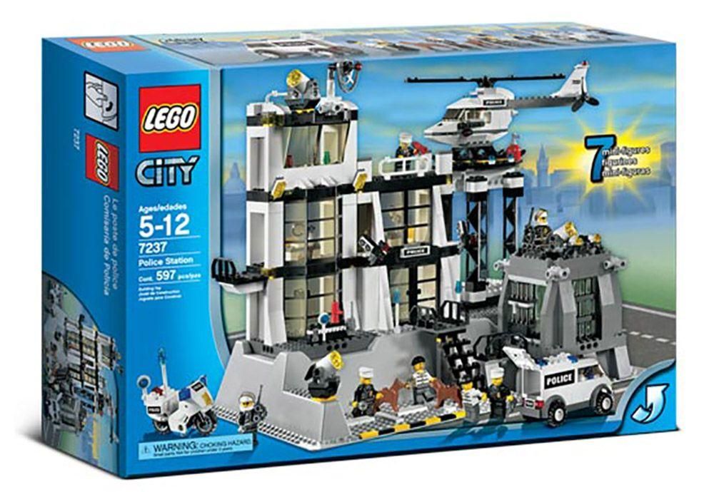 Lego City - Le Poste De Police - 7237