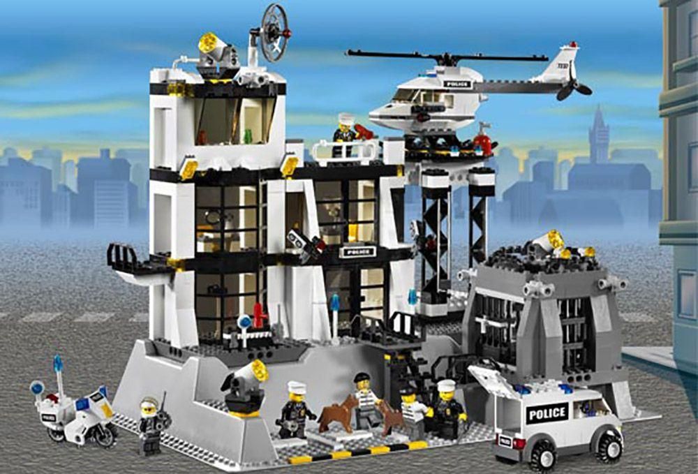 Lego City - Le Poste De Police - 7237 - 2