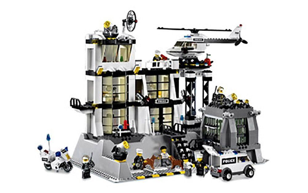 Lego City - Le Poste De Police - 7237 - 3