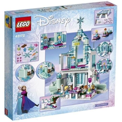 Lego Disney - Le Palais Des Glaces Magique D'elsa - 43172 - 5