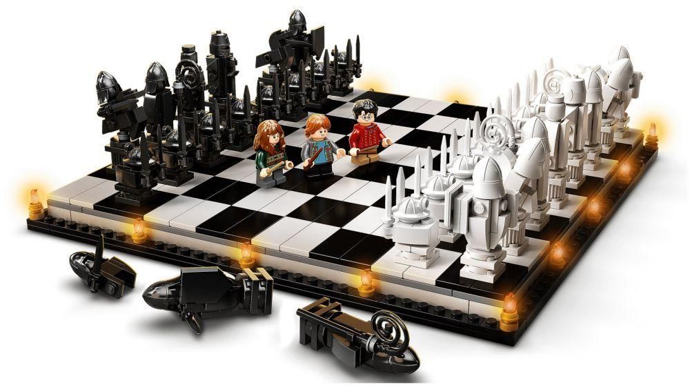 Lego Harry Potter - Le Jeu D'�checs Version Sorcier De Poudlard - 76392 - 4