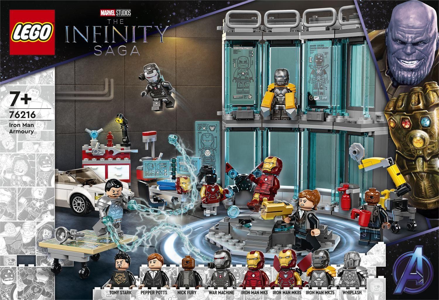 Lego Marvel - L'armurerie D'iron Man - 76216 - 2
