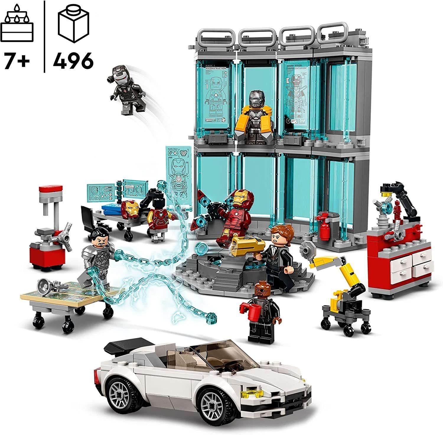 Lego Marvel - L'armurerie D'iron Man - 76216 - 7