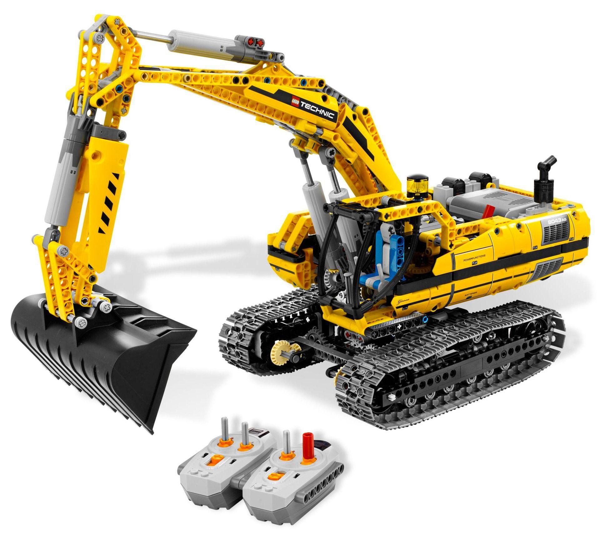 Lego Technic - La Pelleteuse Motoris�e - 8043 - 2