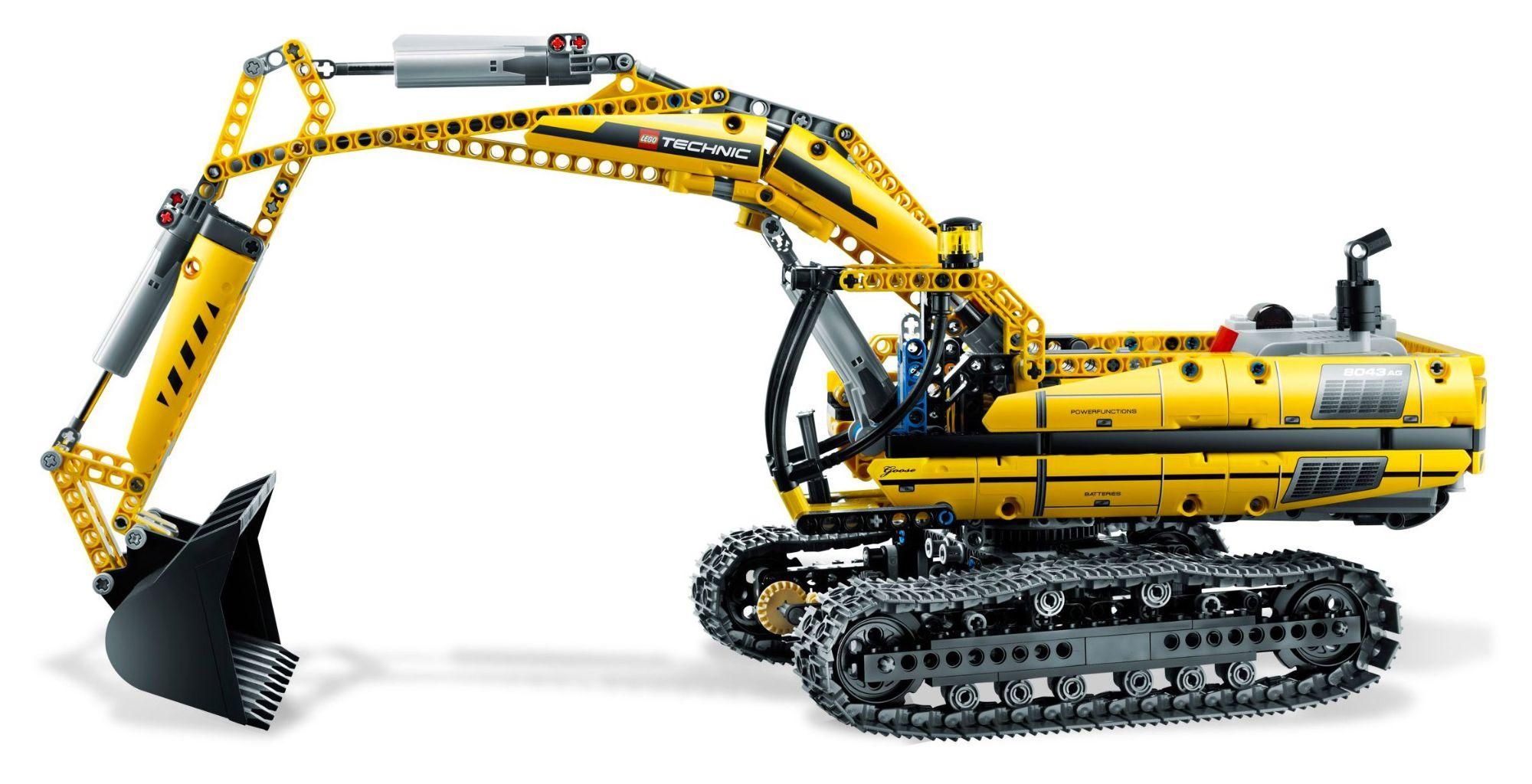 Lego Technic - La Pelleteuse Motoris�e - 8043 - 4