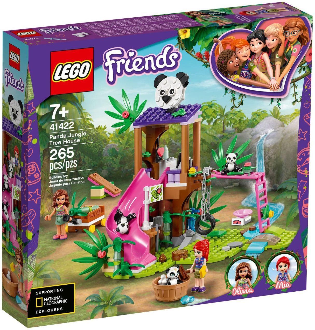Lego Friends - La Cabane Des Pandas Dans La Jungle - 41422